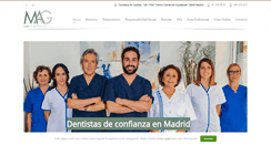 Desktop Screenshot of magdental.es